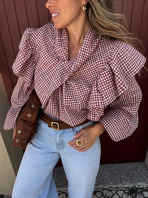 Blusa vichy 