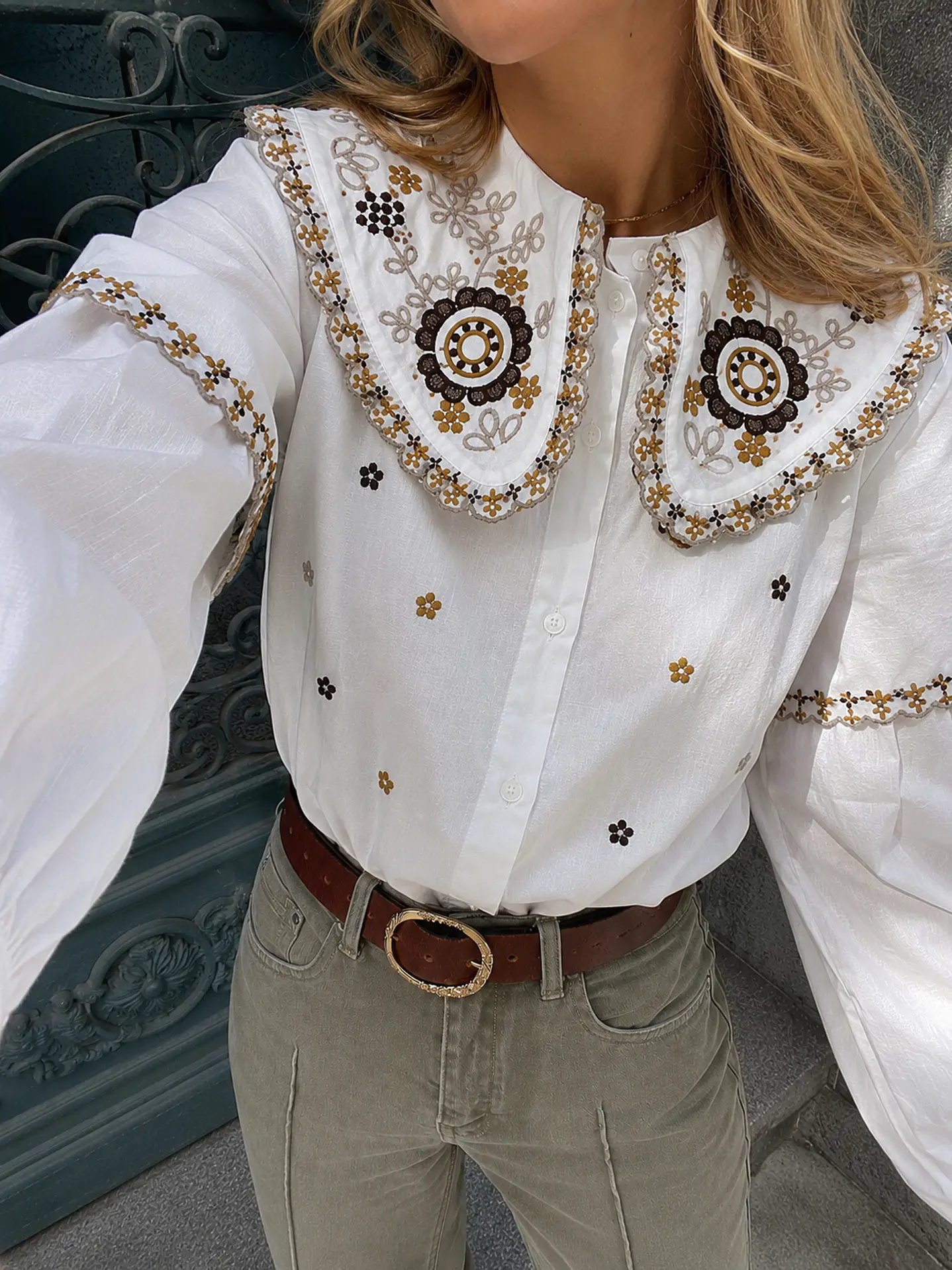 Camisa bordada  1