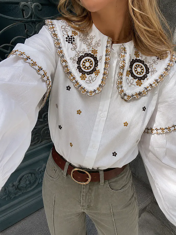 Camisa bordada  1