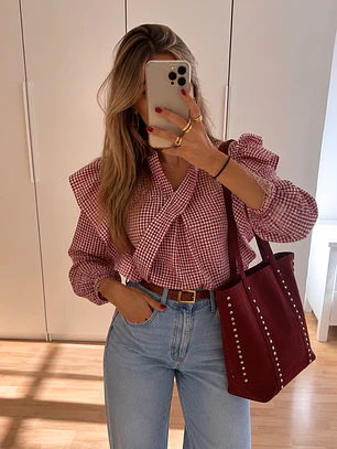 Blusa vichy 
