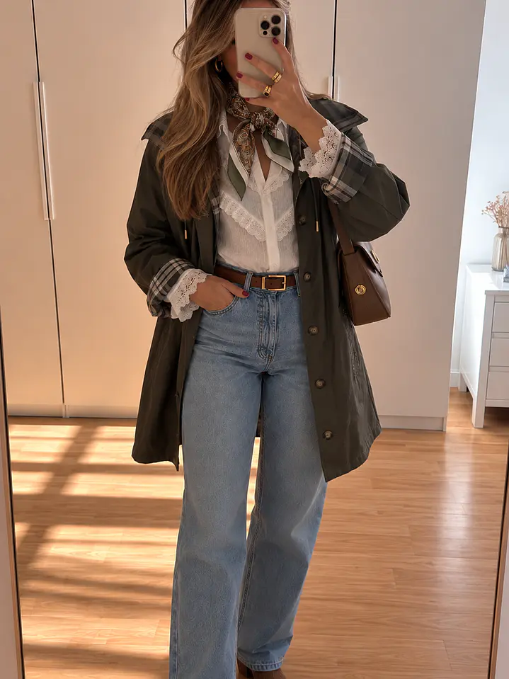 Parka verde seco  1