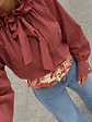 Blusa com laço  - Thumbnail 1
