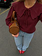 Camisola malha gola - Thumbnail 1