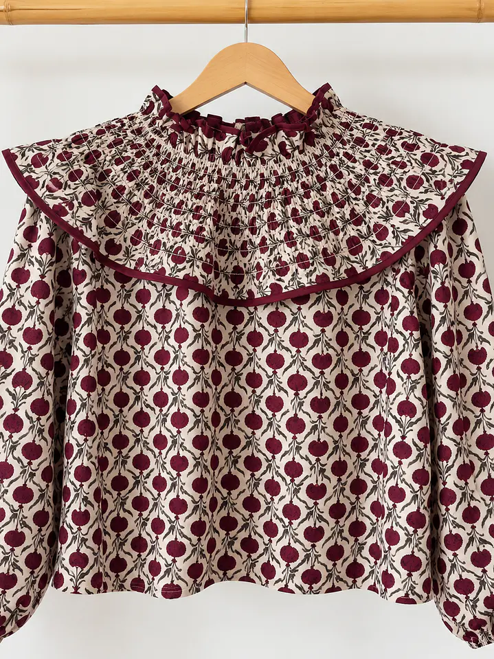 Blusa gola padrão  1