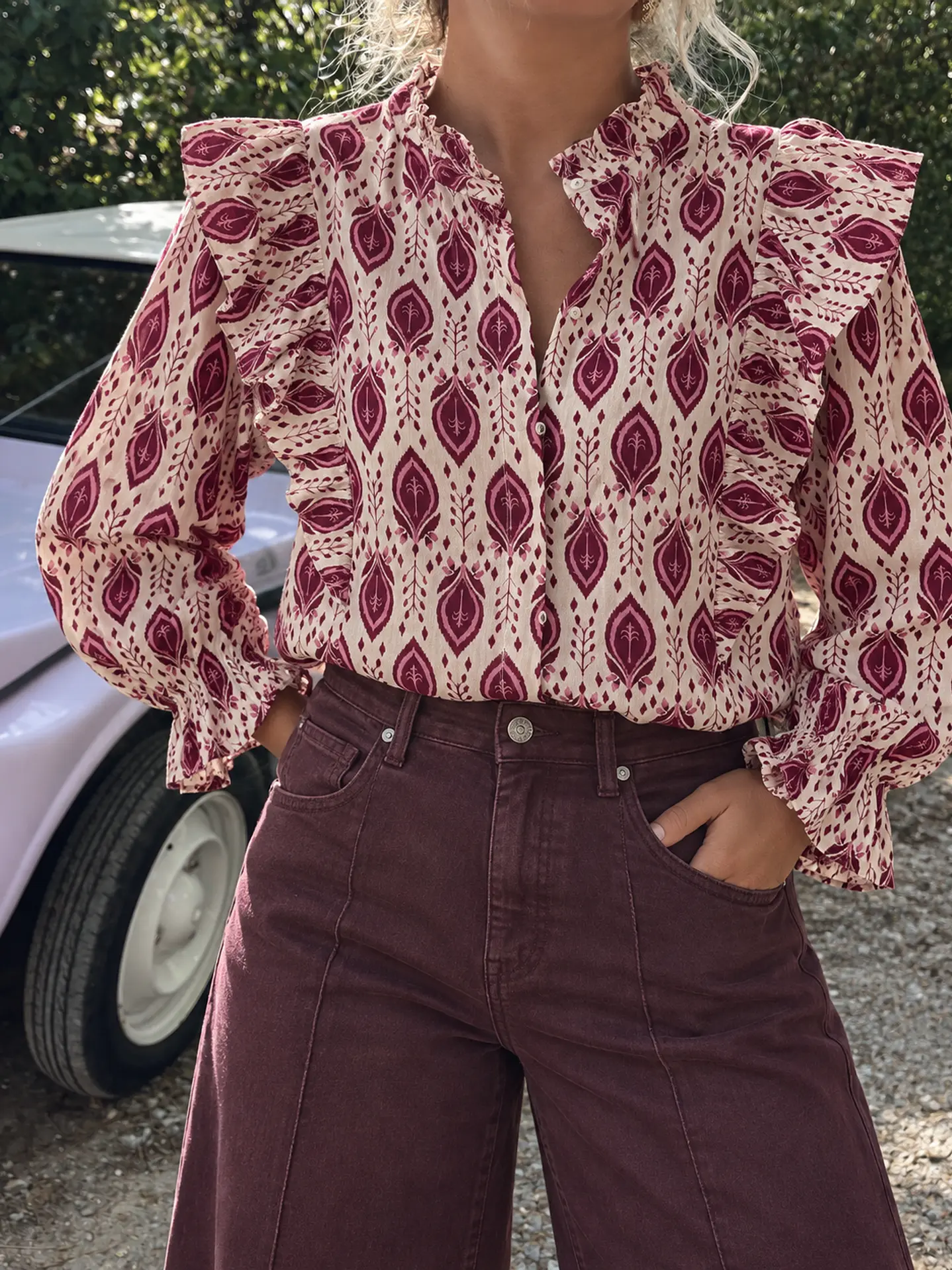 Camisa estampada  1