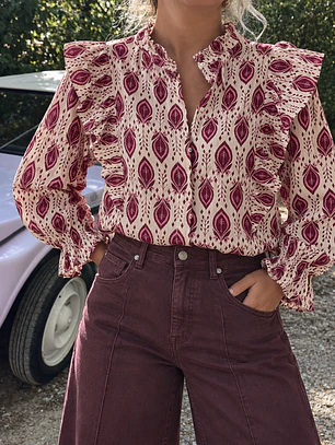 Camisa estampada 