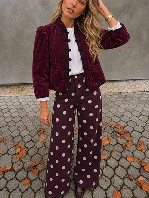 Pantalón de lunares