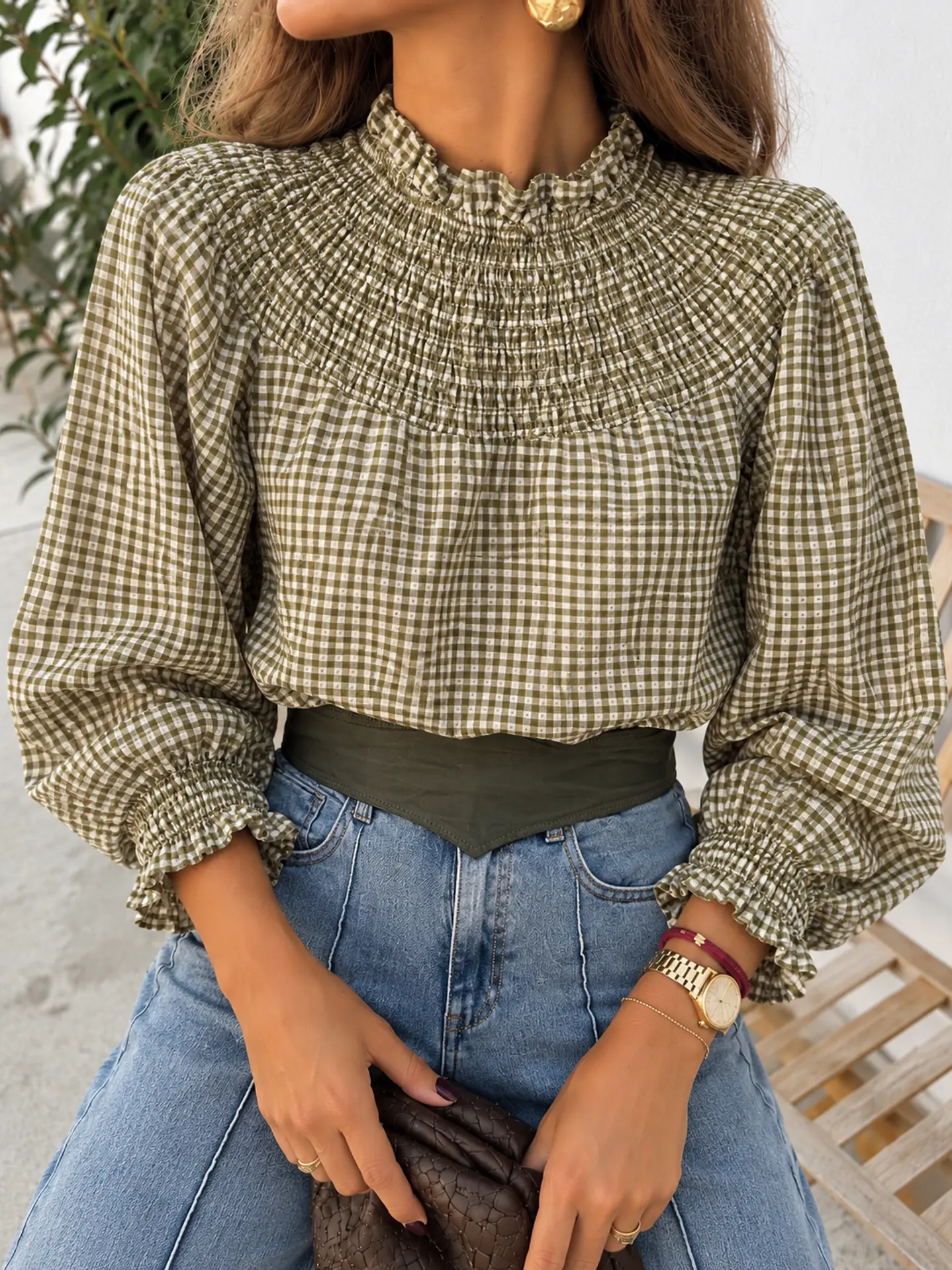Blusa vichy  1