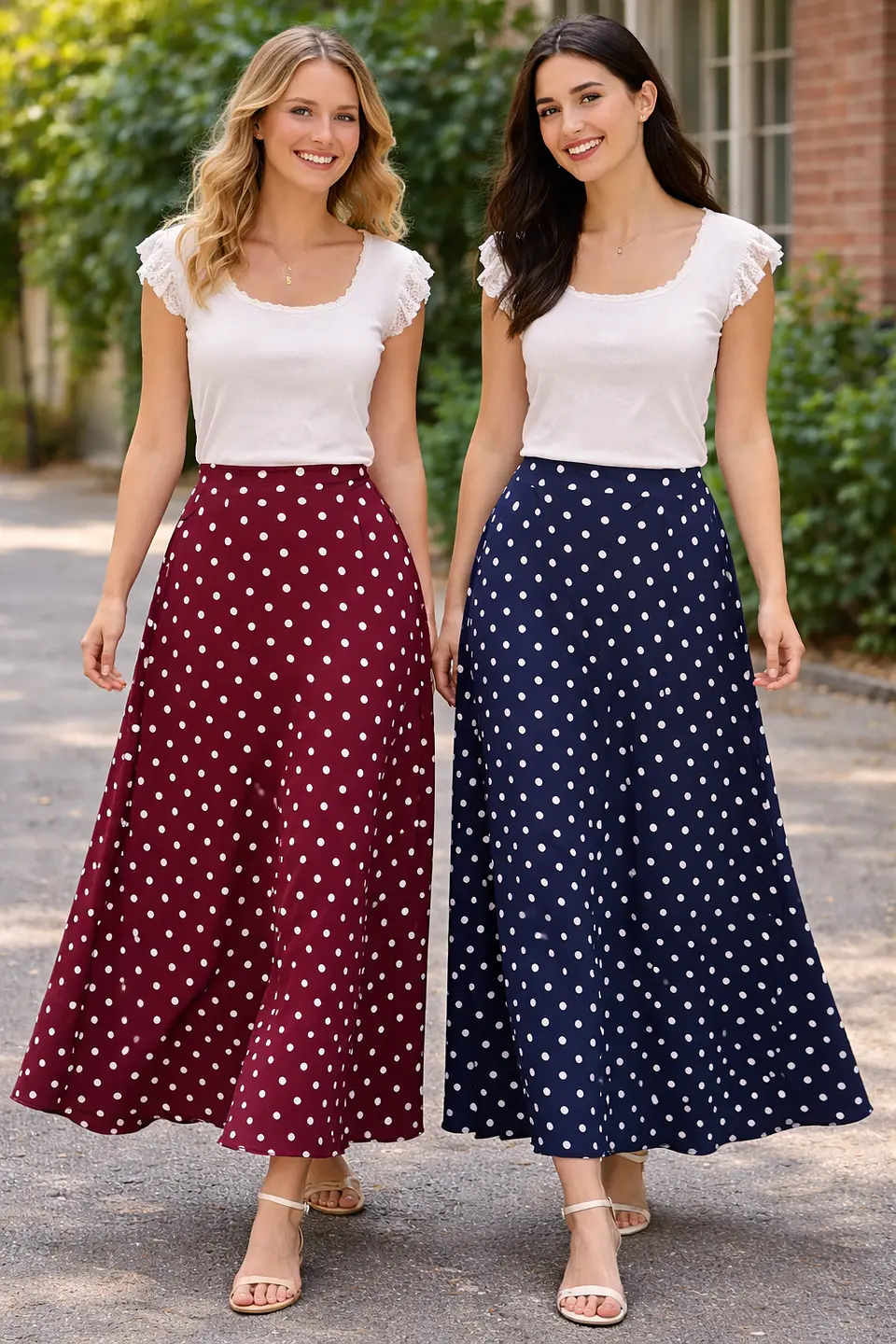 Saia acetinada bolas 5