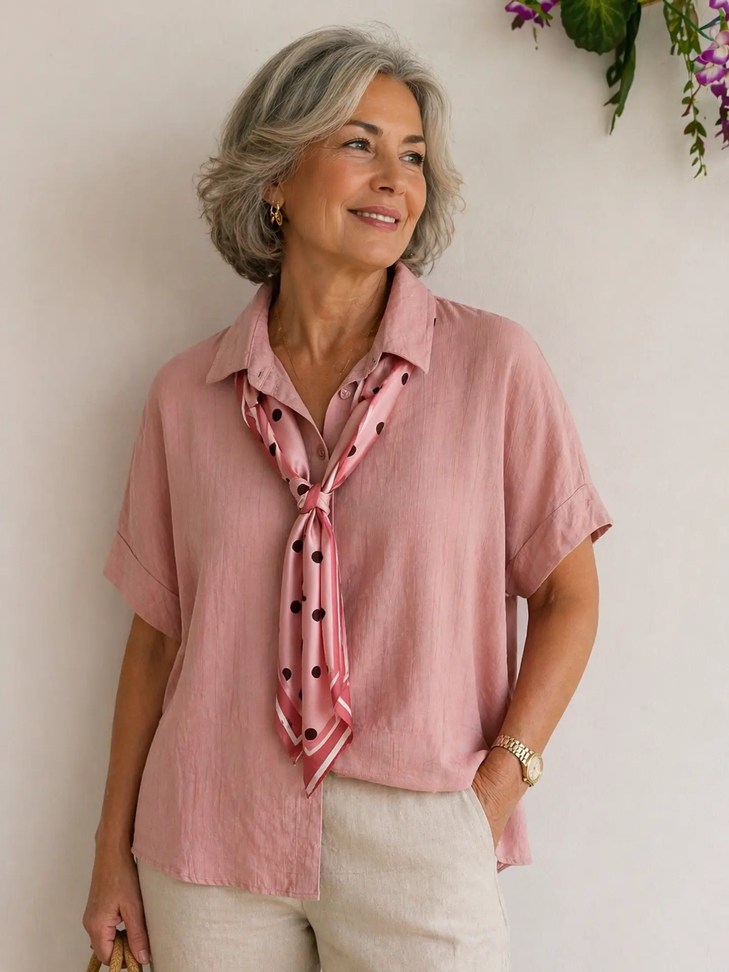 Camisa com gravata  2