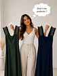 Vestido alças  largas  - Thumbnail 1