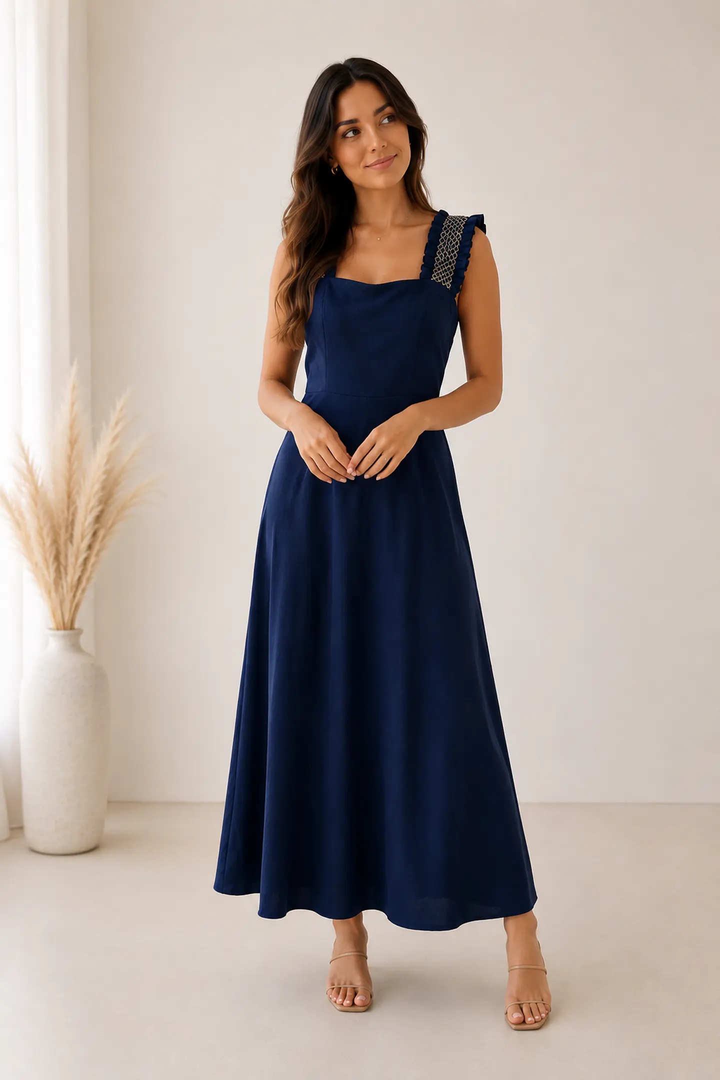 Vestido alças  largas  2