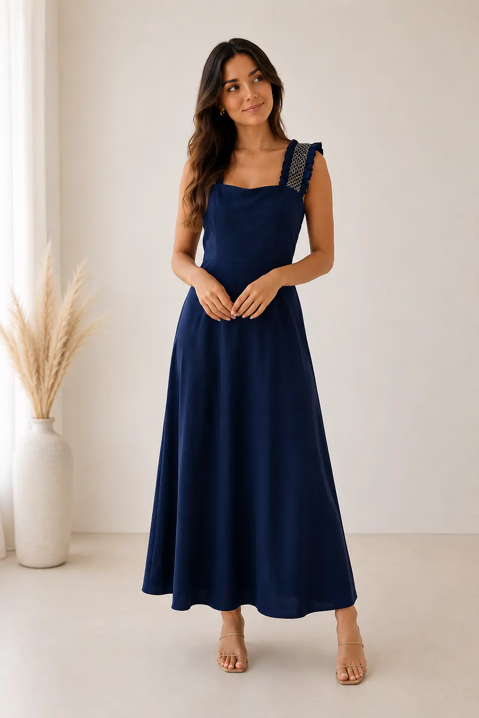 Vestido alças  largas  2