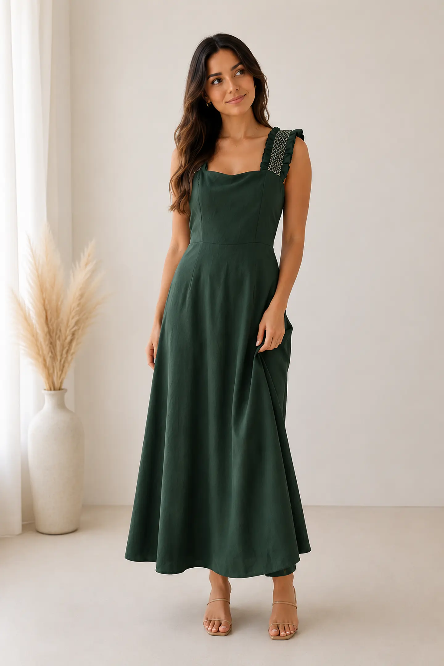 Vestido alças  largas  3