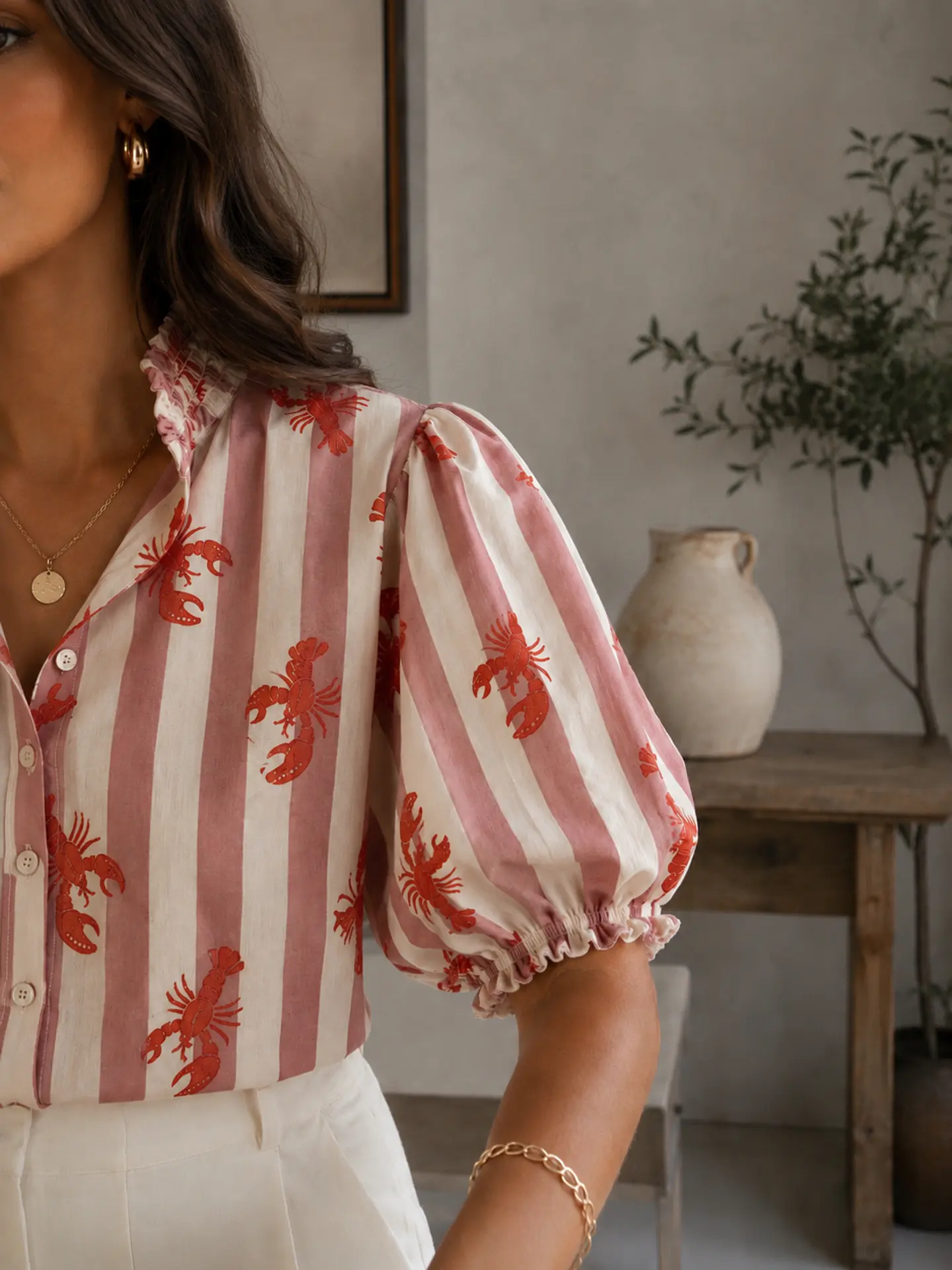 Blusa  lagosta  1