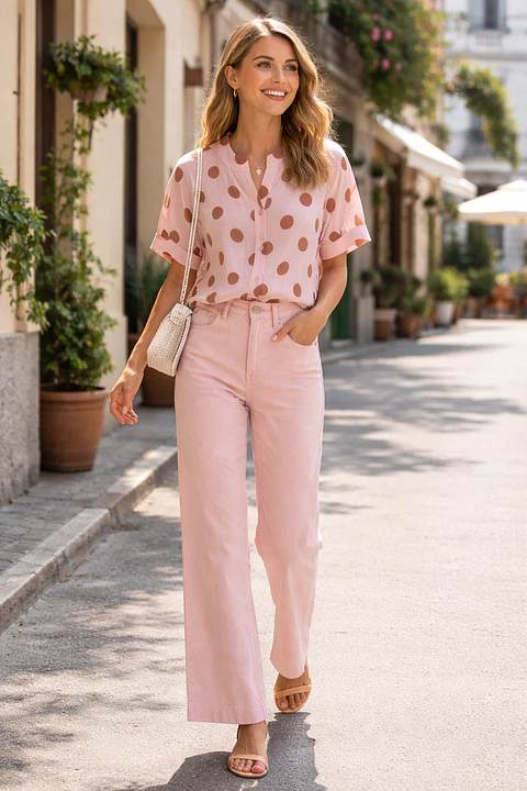 Blusa de bolas 