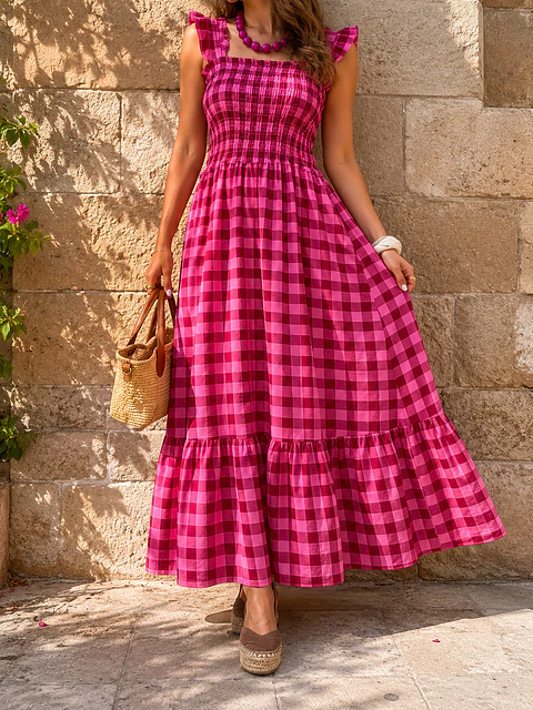 Vestido Vichy 