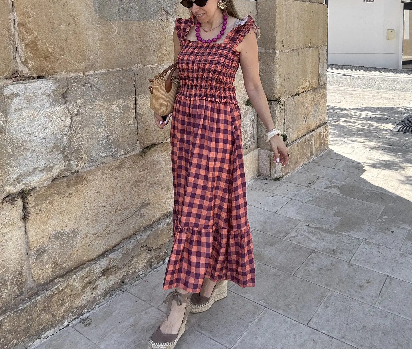 Vestido Vichy  2