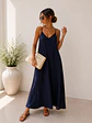 Vestido simples de alça fina  - Thumbnail 2