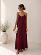 Vestido simples de alça fina  - Thumbnail 3