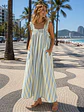 Vestido de elástico com laço  - Thumbnail 2
