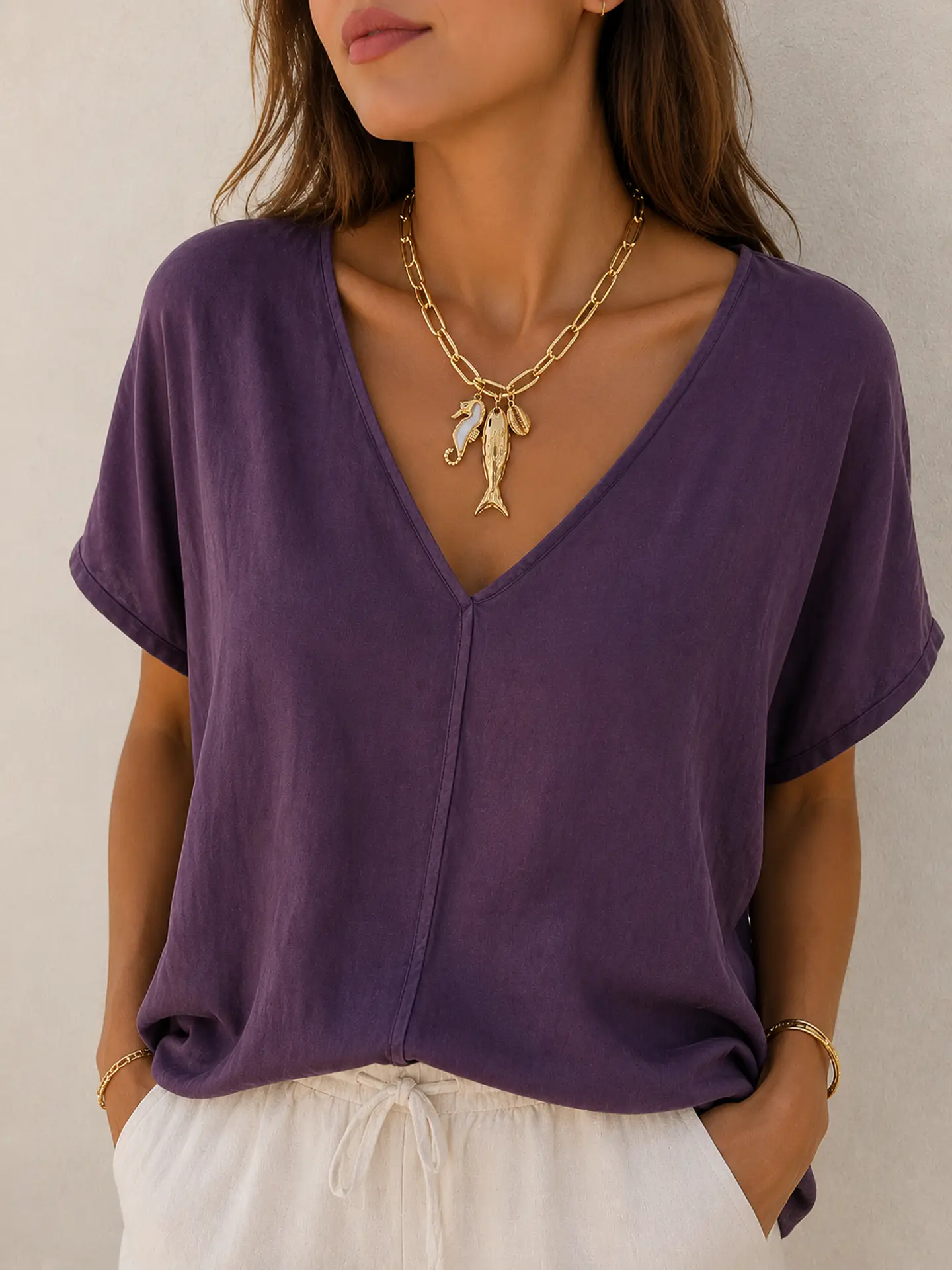 Blusas de cetim ref D80997 2