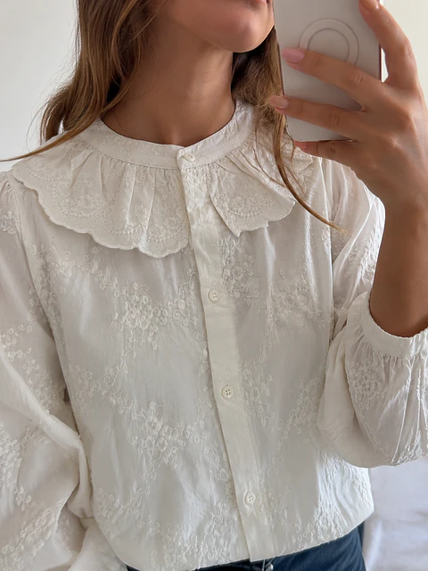 Camisa ref 338 pérola 