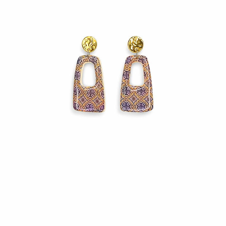 Brincos Alfama-Linha Azulejo 1