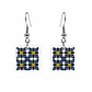 Brincos Ribeira-Linha Azulejos - Thumbnail 1
