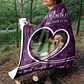 Custom Photo Dog Cat Pet Memorial Snuggle This Blanket And Think Of Me - Personalized Fleece Blanket, Sherpa Blanket - Vorschaubild 5