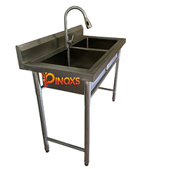 Lavafondo Doble 100x60 cm + Llave