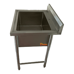 Lavafondo Simple Profundo 80x60 cm