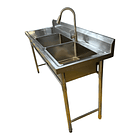 Lavafondo Doble Con Secador 175x60 cm + Llave   3