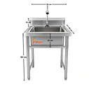 Lavafondo 50x50 cm + Llave  Semiflexible  4