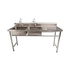 Lavafondo Doble Con Secador 175x60 cm + Doble Llave   2