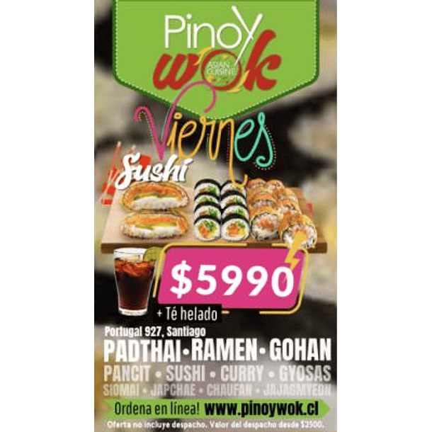 Daily Viernes - Sushi 1