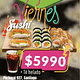 Daily Viernes - Sushi