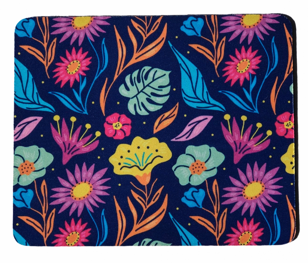 Mouse Pad diseño Flores 1