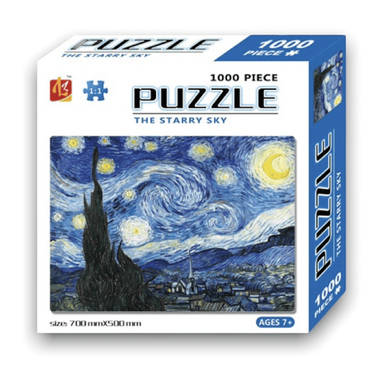 Puzzle La Noche Estrellada 1000 Piezas