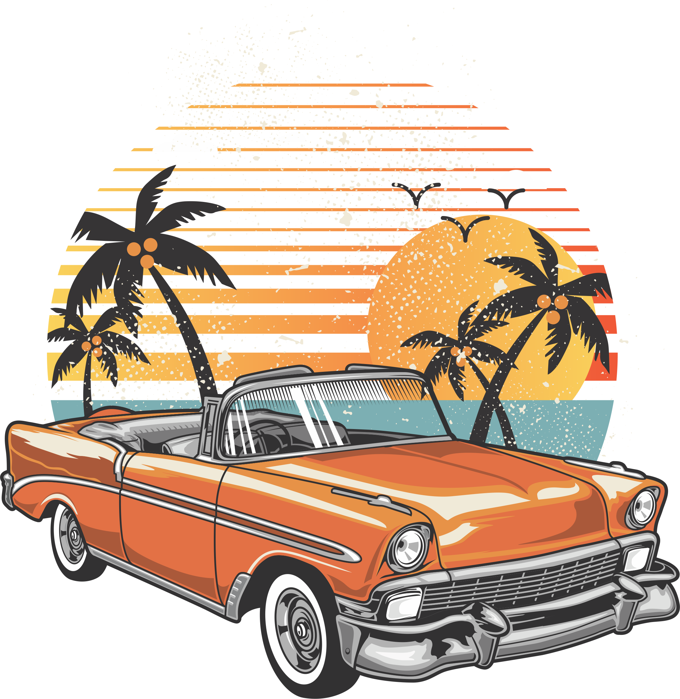 Polera Auto Clásico 1
