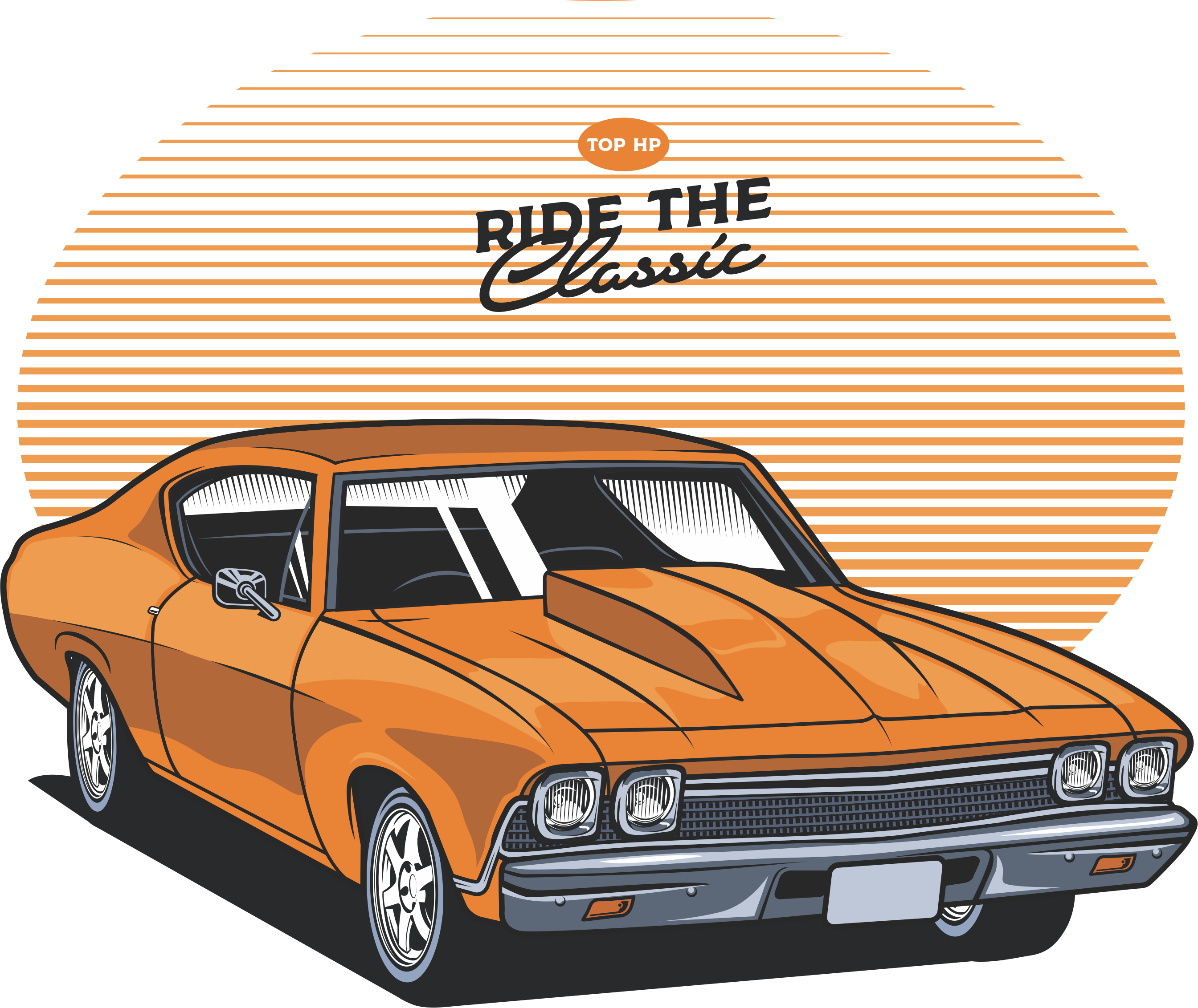 Polera Auto Clásico 3