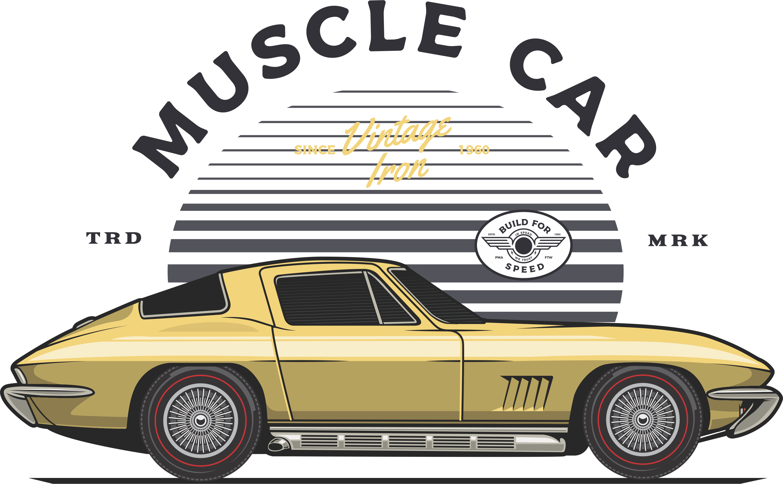 Polera Auto Clásico 18