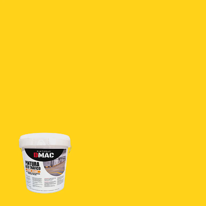Pintura Alto Trafico Amarillo 1 Litro 1