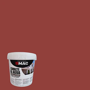 Esmalte al Agua Rojo Colonial Satinado Galón