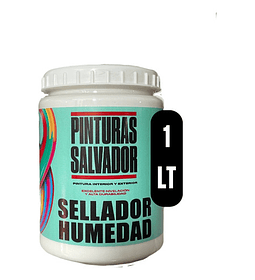 1/4 Galon Sellador Acrilico Humedad Incoloro 1lt