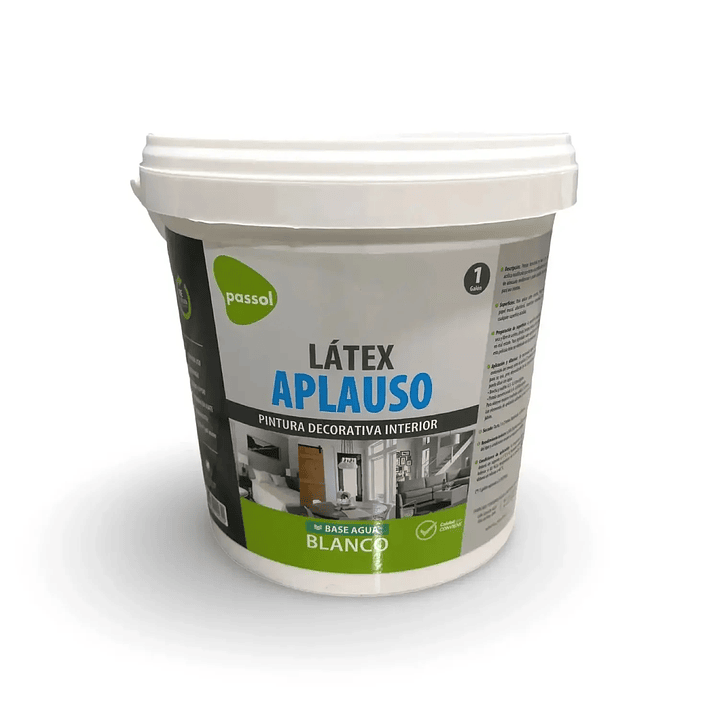 Látex Aplauso Blanco Passol galon 1