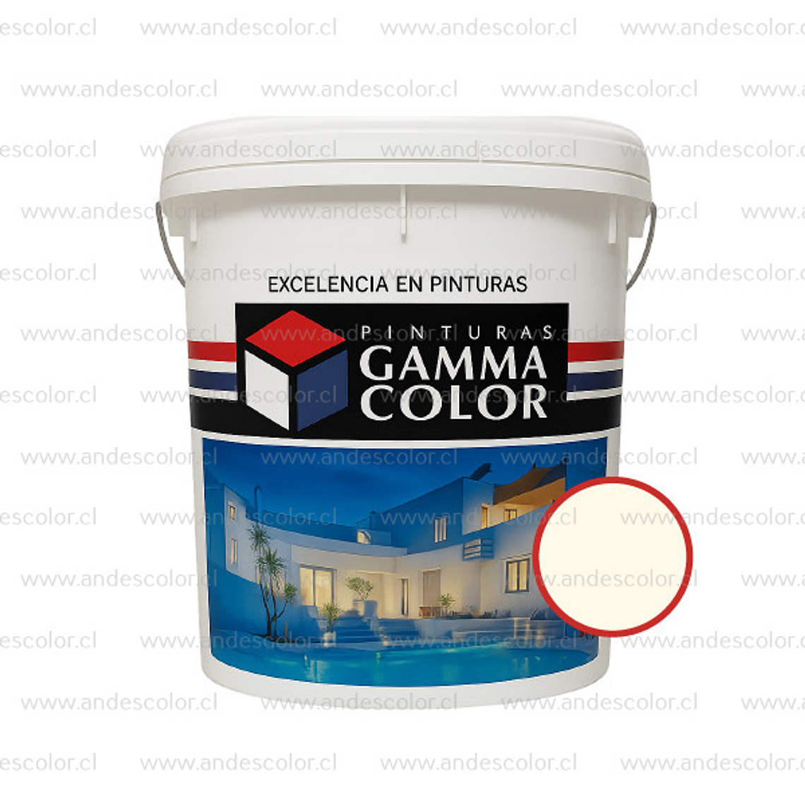 Pintura - Gamma Latex Super Extra Champagne Tineta 1