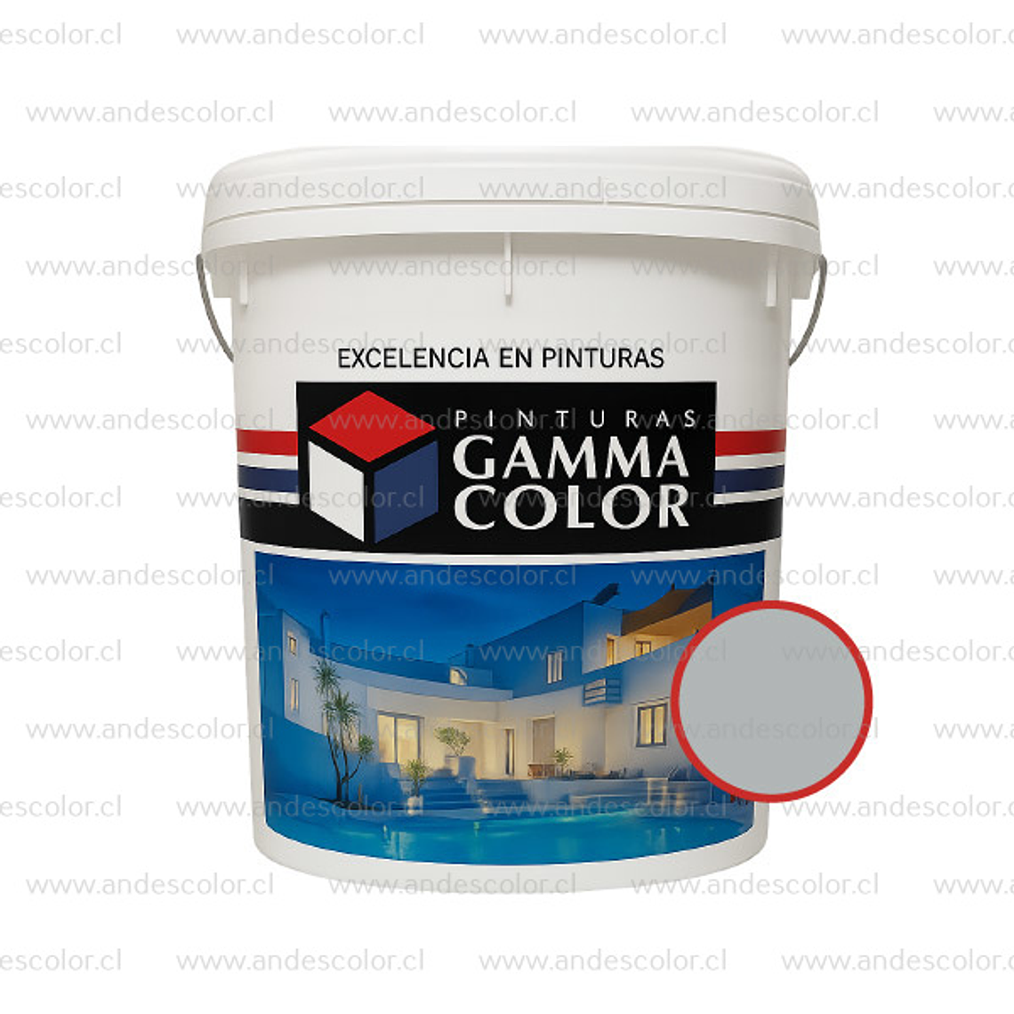Pintura - Gamma Latex Super Extra Gris Tineta 1