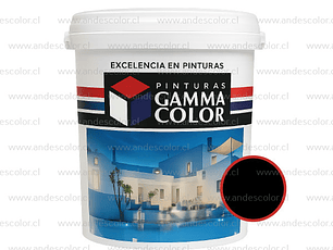 Pintura - Gamma Latex Super Extra Negro Galon