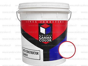 Pintura - Gamma Latex Construccion Blanco Tineta